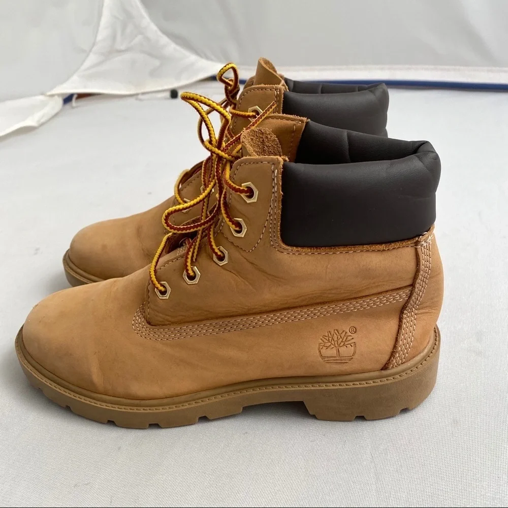 Timberland classic wheat nubuck waterproof boot 3.5Y